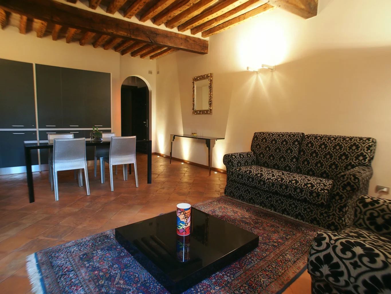 Suite 55: zona soggiorno della suite